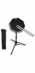 V-Tone PDS8 BK cvičný pad na bicí, černý 8