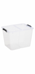Úložný box s víkem Plast Team, 30 l, 43x33x30 cm
