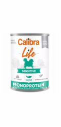 CALIBRA Life Sensitive Salmon with rice - mokré krmivo pro psy - 400g