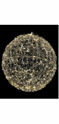 Dekorační koule Vánoční dotek, 50 cm, 360 LED