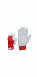 FORTE_TOOLS Kožené rukavice Forte Tools, přírodní kůže, L