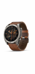 Garmin Fenix 8 3,56 cm (1.4") AMOLED 51 mm Digitální 454 x 454 px Dotyková obrazovka Titanová Wi-Fi GPS