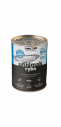 UNISZKI UNIsmak Fish - vlhké krmivo pro psy - 400g