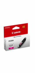 Canon CARTRIDGE CLI-551M purpurová pro Pixma iP, Pixma iX, Pixma MG a Pixma MX 6850, 725x, 925, 8750 (319 str.)