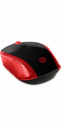 HP myš - 200 Mouse, Wireless, Empress red