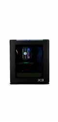 Zalman skříň X3 BLACK / Middle tower / ATX / USB 3.0 / USB 2.0 / průhledná bočnice