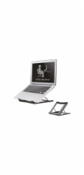 Neomounts NSLS075BLACK/Držák na notebook,tablet/na stůl/10-16"/nosn. 5kg/ 5 různých výškových poloh/skládací/černý