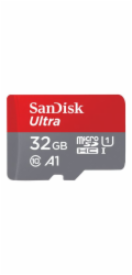 SanDisk MicroSDHC karta 32GB Ultra (120MB/s, A1 Class 10 UHS-I, Android - Tablet Packaging, Memory Zone App) + adaptér