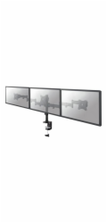 Neomounts Select NM-D135D3BLACK/Držák displeje/na stůl/10-27"/svorka+průchodka/VESA 100X100/nosn.3x 8kg/3 displeje/černý