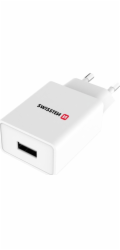 Swissten Síťový Adaptér Smart Ic 1X Usb 1A Power + Datový Kabel Usb / Type C 1,2 M Bílý