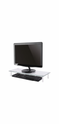 NewStar NSMONITOR10 Neomounts NSMONITOR10/podložka pod displej/nosn. 25kg/výška 8cm/sklo