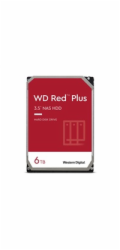 WD RED PLUS NAS WD60EFPX 6TB SATAIII/600 256MB cache 180MB/s CMR