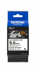 BROTHER smršťovací bužírka - HSE-221E bílá pro E300VP H300 H500 E550 P700 P750 D800 P900 P950 - 9,0 mm/ 1,6-5,4 / 3:1