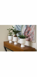Květináč Forma Plast KELI MIKA 5125-011, O 17,8 cm, bílá