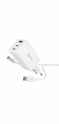 Epico UltraBoost EA40 65W GaN Wall Charger Bundle with USB-C to USB-C 1.2m Cable - bílá