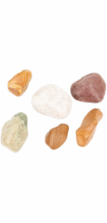 NB Minerals Leštěné kameny Multicolor Pebble 50-80 mm do akvária a terária 10 kg/balení