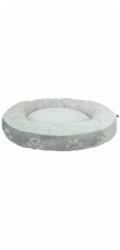 Pets Collection Jimmy Soft, pelíšek, pro psa/kočku, plyšový/flanelový, kulatý, světle šedý, 70 cm