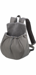 Trixie TRIXIE Molly, Měkká přepravka pro domácí mazlíčky, Batohová přepravka pro domácí mazlíčky, Pes, 4 kg, Plnění shora, Šedá
