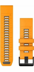 Garmin Garmin QuickFit-náramek 26 mm silikonový Spark Orange/Graphit