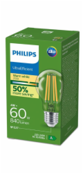 PHILIPS LED ŽÁROVKA E27 A60 4W 840LM 2700K CL