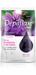 Adler Depilflax 100 flexibilní depilační vosk s nízkou teplotou tání Malva 5AB 1000 g