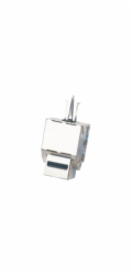 DATACOM Keystone CAT6  STP silver dual-mini