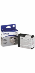 Epson T580 - 80 ml - světle černý - originální - inkoustová cartridge - pro Stylus Pro 3800, Pro 3880