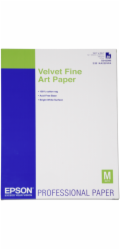 Velvet Fine Art Paper, DIN A2, 260g/m?, 25 listů