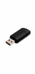 VERBATIM Flash disk Store  n  Go PinStripe/ 8GB/ USB 2.0/ černá 49062