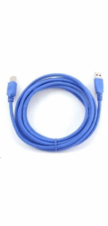 GEMBIRD Kabel USB 3.0 A-B propojovací 3m (modrý)