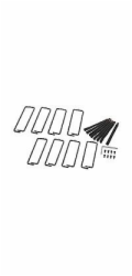Cable Management Rings, 8 Inch Deep, NetShelter SX, 750mm Wide (Qty. 8