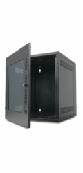 APC NetShelter WX - Rozvaděč stojanový - montáž na stěnu - černá - 13U - 19" - pro P/N: SUA1000RM2U, SUA1000RM2U-TU, SUA1000RMI2U