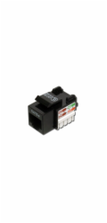 DIGITUS Keystone Jack CAT 5e, nestíněný RJ45 na LSA, barva černá