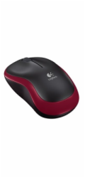 Logitech Wireless Mouse M185, red