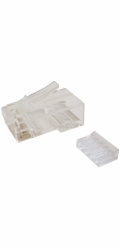 Konektor RJ45 CAT6 UTP 8p8c pro drát,100ks