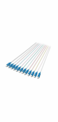 DIGITUS colored pigtails, SC OS2 09/125 µ, Simplex, 12pcs/set