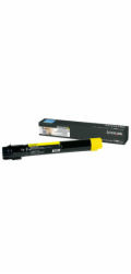LEXMARK toner X95x Yellow Extra High Yield Toner Cartridge