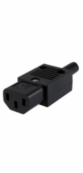 PREMIUMCORD Konektor napájecí 230V na kabel (samice, IEC C13)
