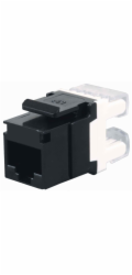 Solarix Keystone c5e UTP RJ45, černý, zařezávací