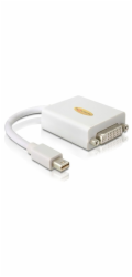 Delock adaptér DisplayPort mini (samec) na DVI 24+5 (samice), bílý