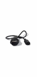 APC - Elektrický kabel - power CEE 7/7 (F) do IEC 60320 C14 - 10 A - 61 cm - černá - pro P/N: SCL500RMI1U, SCL500RMI1UC, SCL500RMI1UNC, SMTL1500RMI3UC, SMTL750RMI2UC