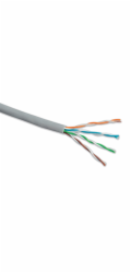 Kabel licna Solarix CAT5E UTP PVC šedý 305m/box SXKL-5E-UTP-PVC