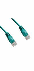 DATACOM Patch kabel UTP CAT5E 1m zelený