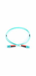 DIGITUS Fiber Optic Patch Cord, LC to LC, Multimode, OM3, 50/125 µ, Duplex Length 1m