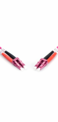 DIGITUS Fiber Optic Patch Cord, LC to LC, Multimode OM4 - 50/125 µ, Duplex Length 5m