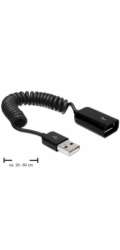 Delock kabel USB 2.0, prodlužovací, samec/samice, kroucený kabel