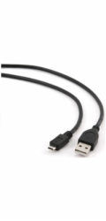 GEMBIRD Kabel USB 2.0 A-Micro B propojovací 0,5m (černý)