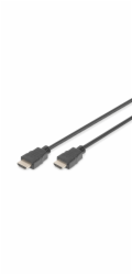Digitus HDMI High Speed + Ethernet připojovací kabel, 2xstíněný, 3m 
