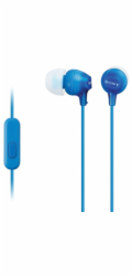 Sony MDR-EX15APLI, sluchátka, modrá