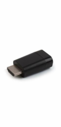 Adaptér GEMBIRD HDMI M, VGA F, černý